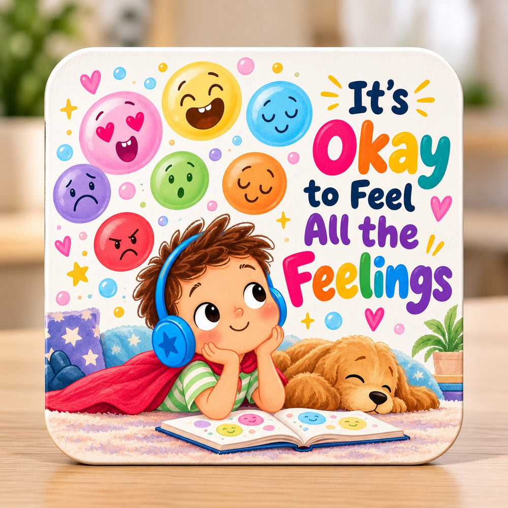 It’s Okay to Feel All the Feelings Coaster