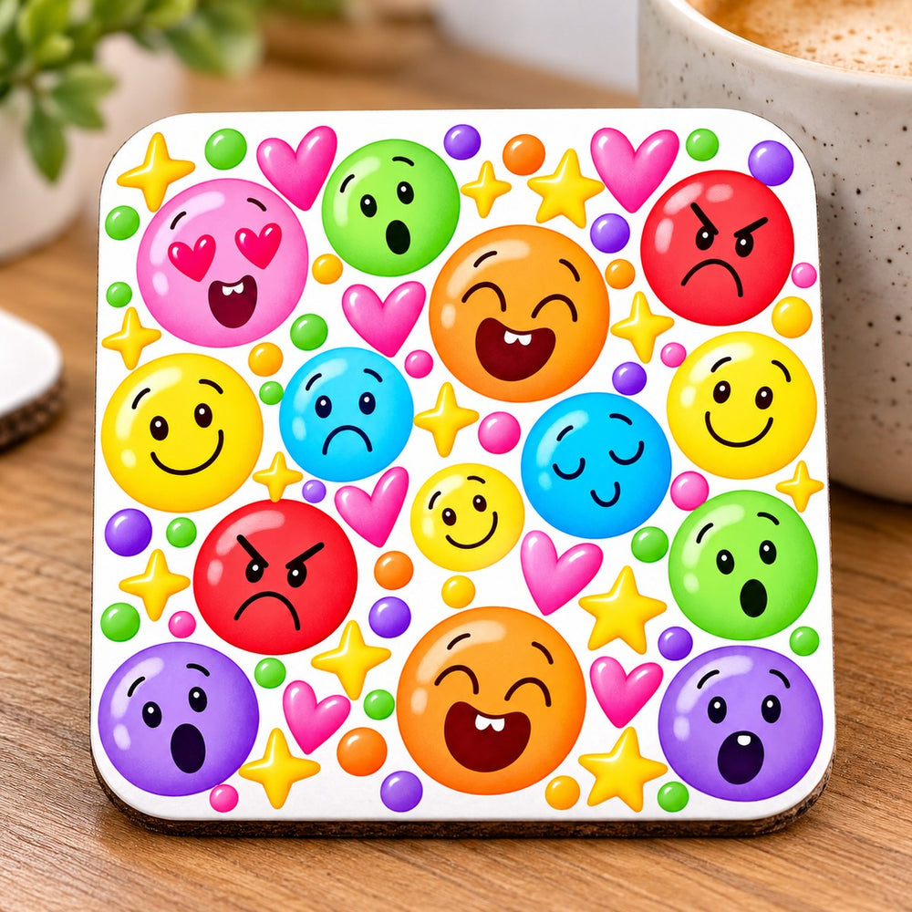 Emotion Bubbles Coaster