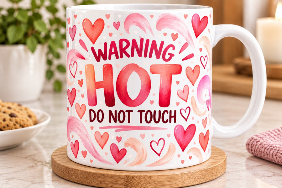 HOT Warning Mug